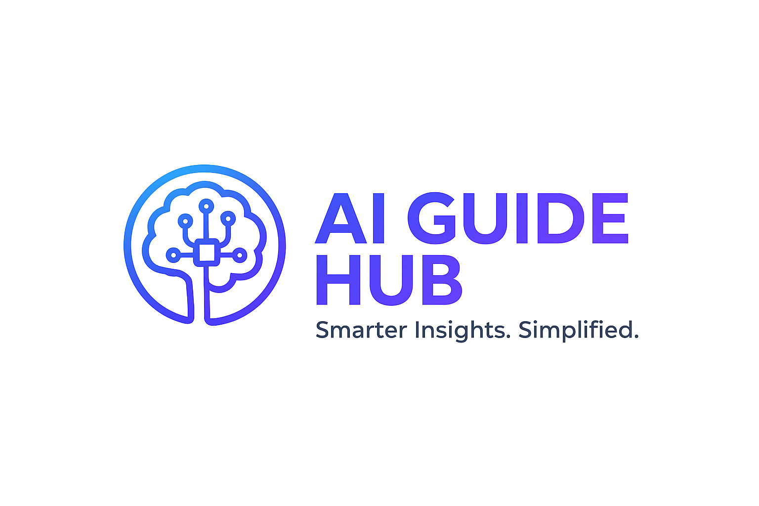AI Guide Hub Name Logo