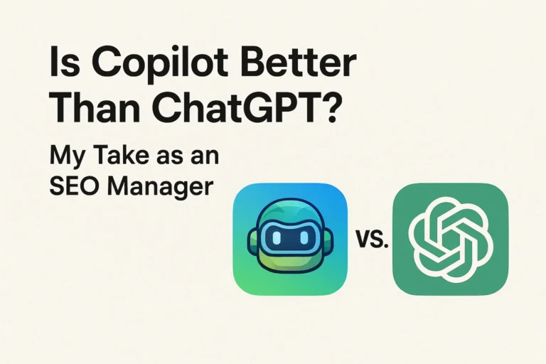 is copilot better than chat gpt